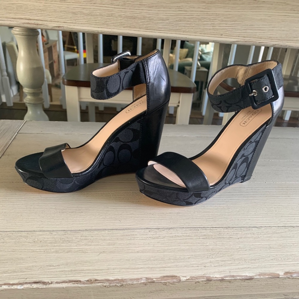 Coach Wedge Sandals